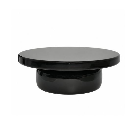 mesa de centro seta negro  -1-